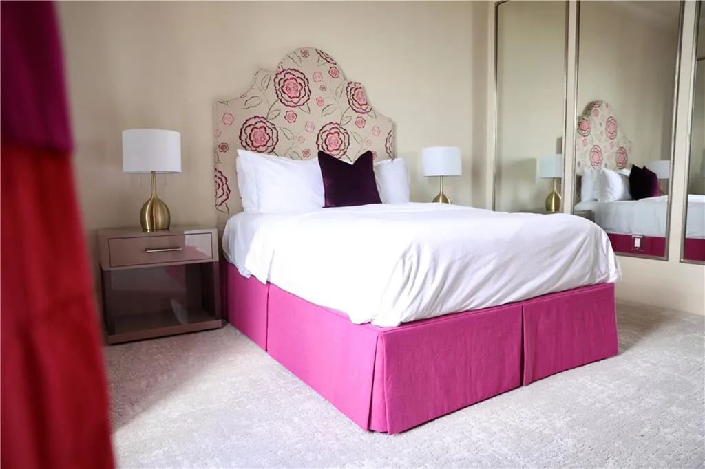 Bedroom featuring carpet flooring