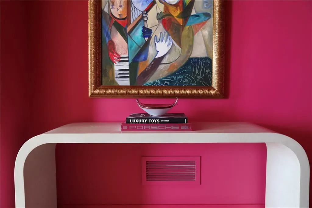 View of room details