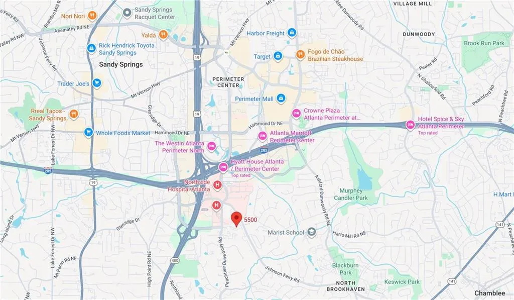 location map