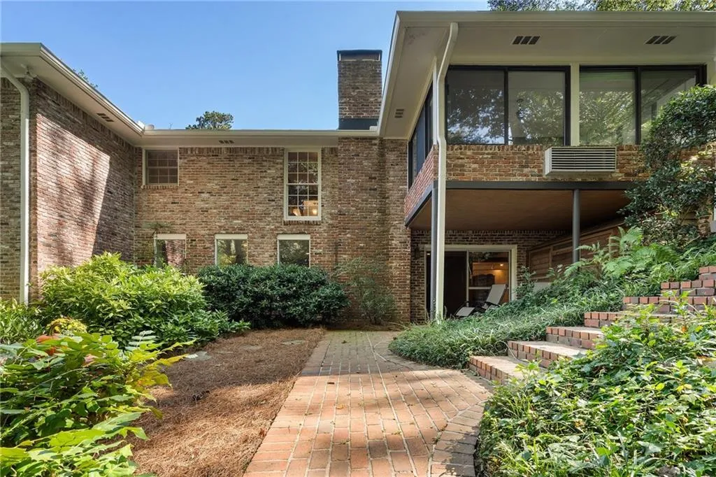 View of back of house