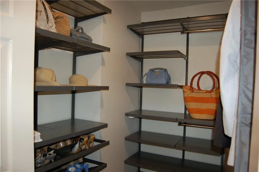 Walk In, ELFA custom closet to die for!