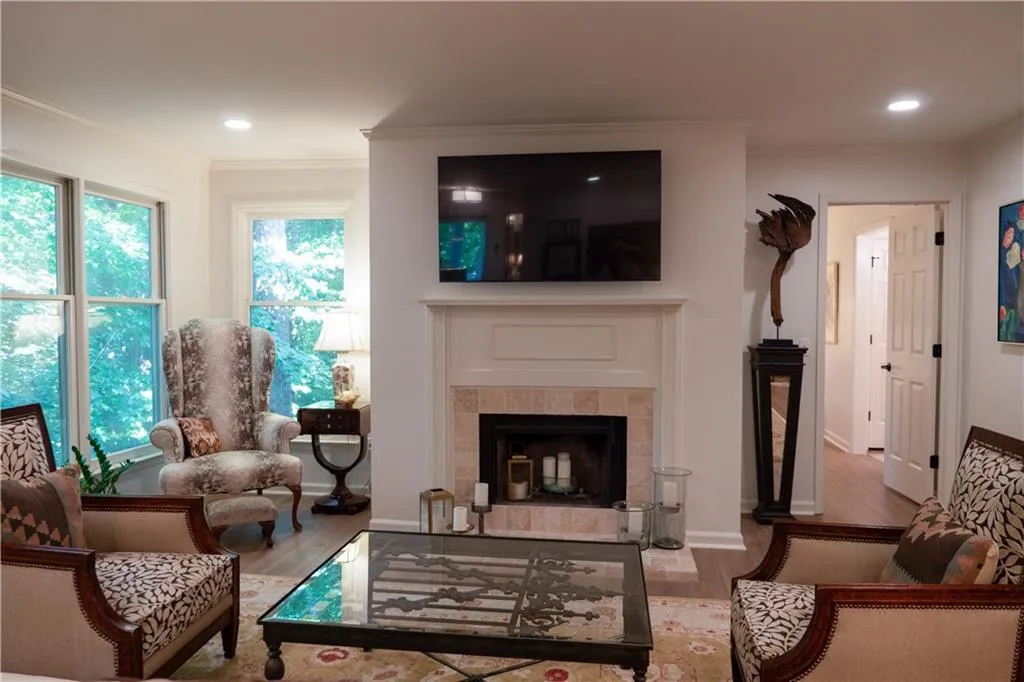 Natural light floods the entire unit.