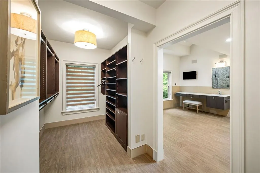 Custom walk in closet