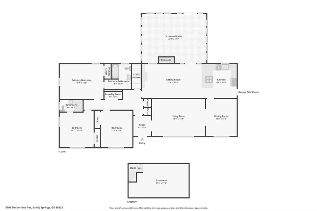 Combined floorplan