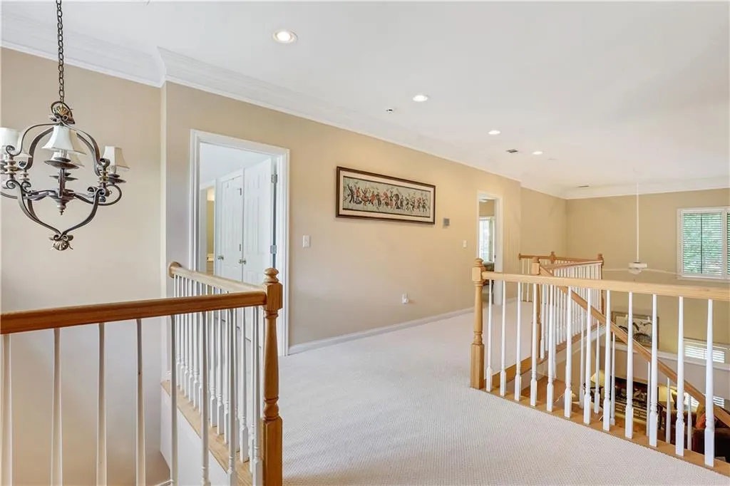 Light filled upstairs landing