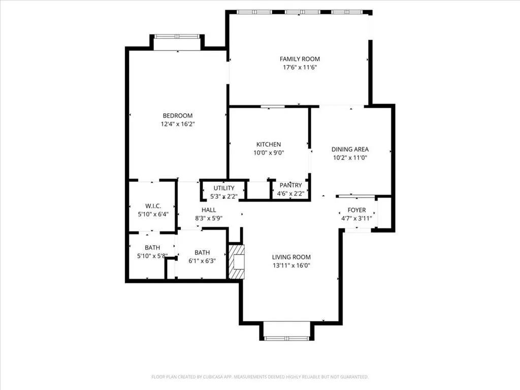 View of floor plan / room layout