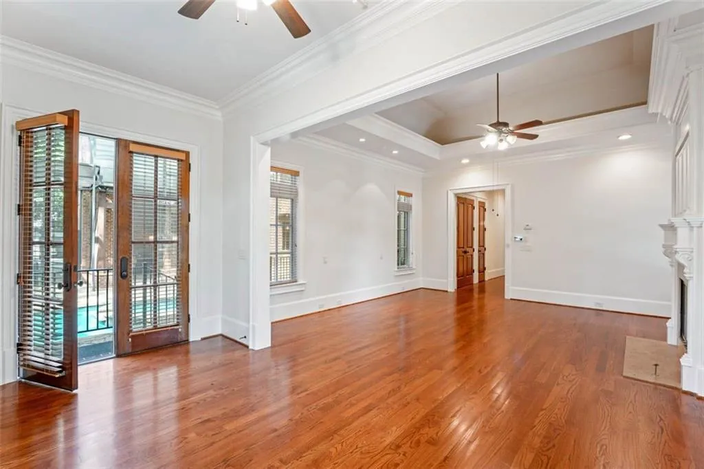 Owners suite with sitting area