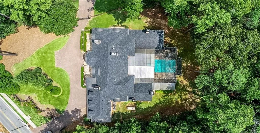 View of birds eye view of property