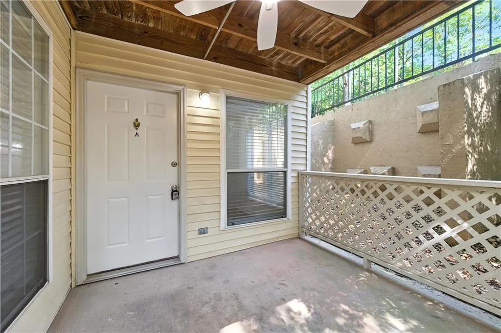 Entrance to property