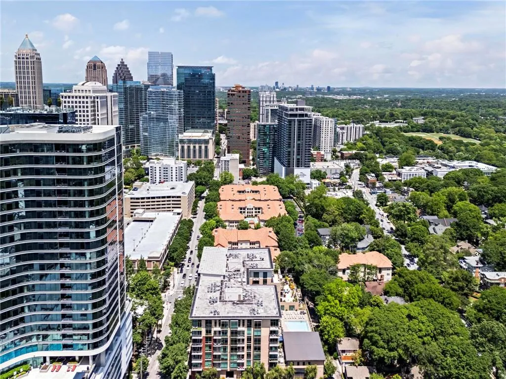 View towards Piedmont Park