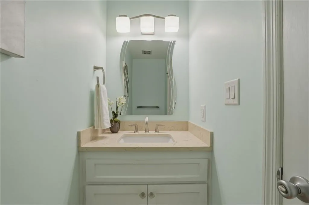 Half bath on main level