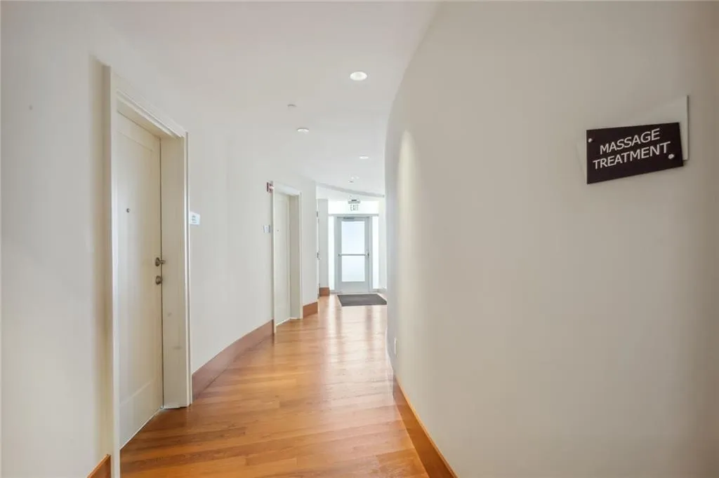 Massage Treatment rooms and Guest Suites on Amenity Level