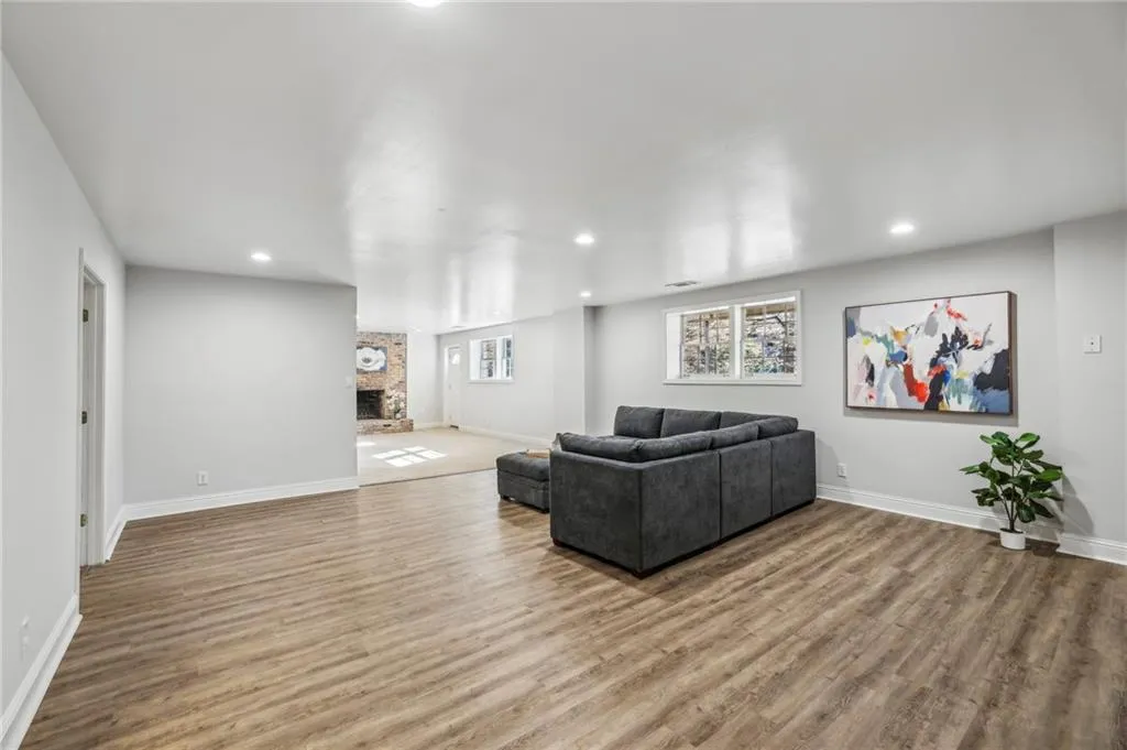 Basement has limitless options for your living needs.