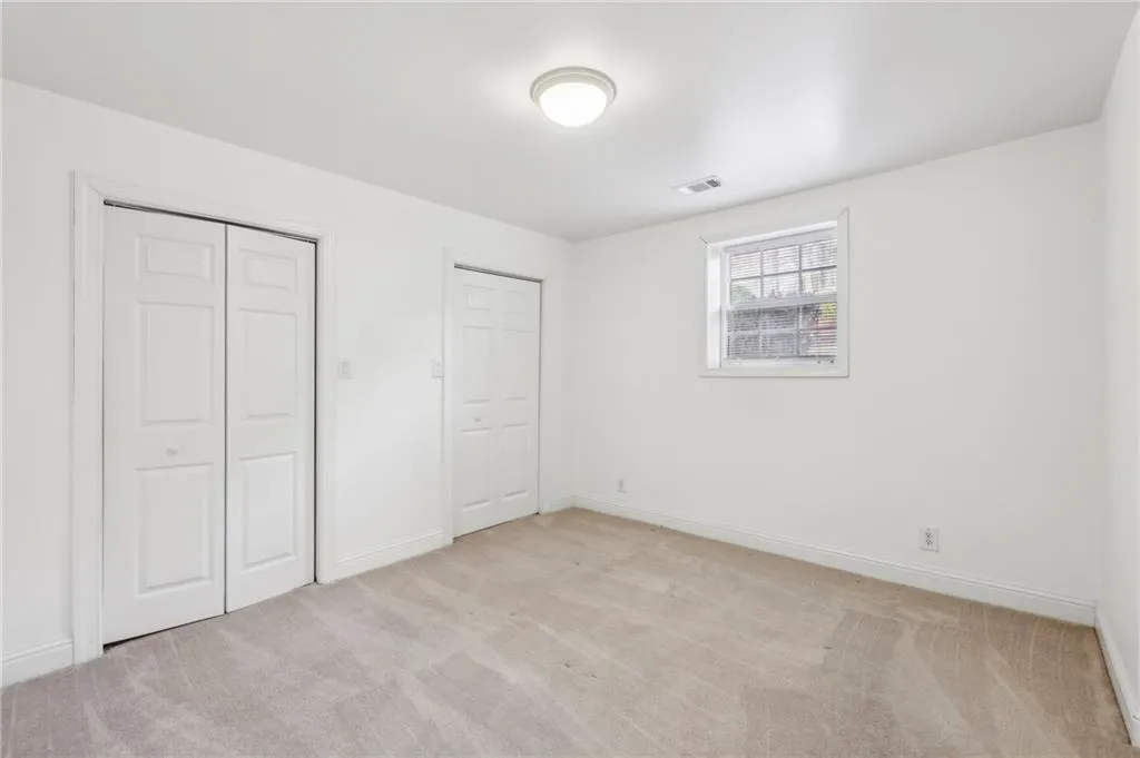 Fourth bedroom in basement.
