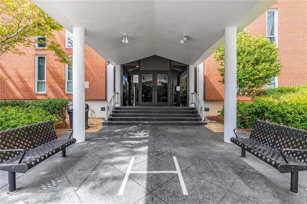 View of patio / terrace featuring french doors and entry steps
