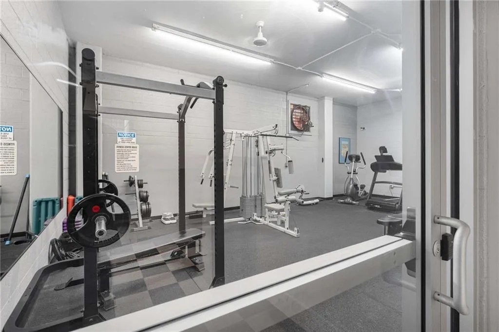 View of gym