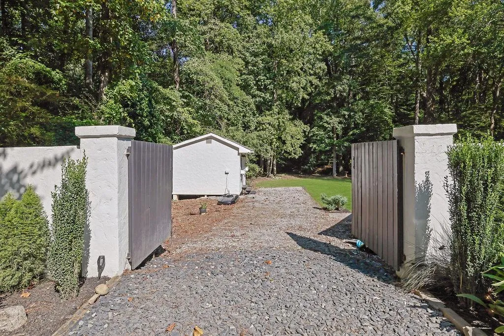 View of gate
