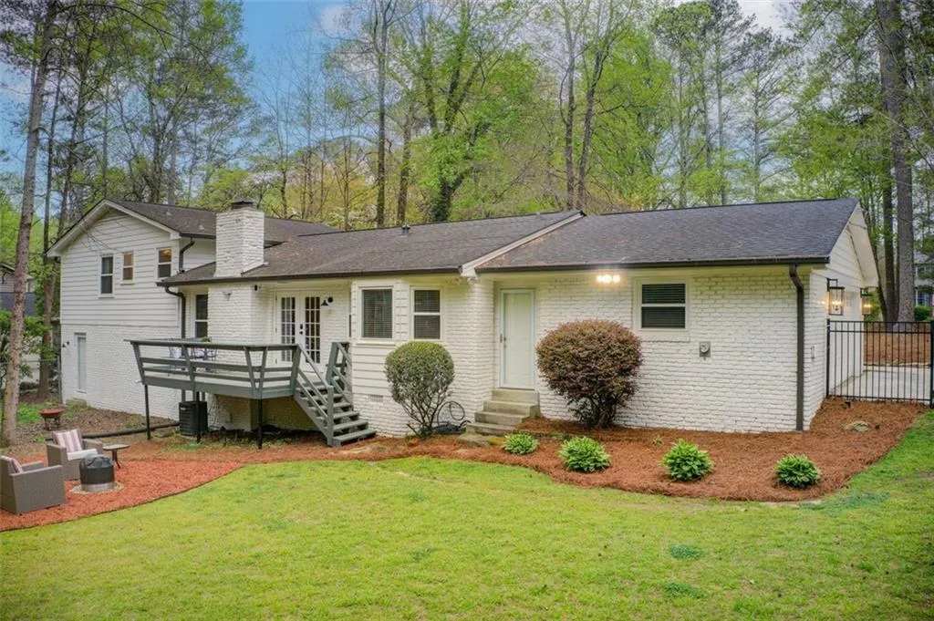 Close up of Back of Home