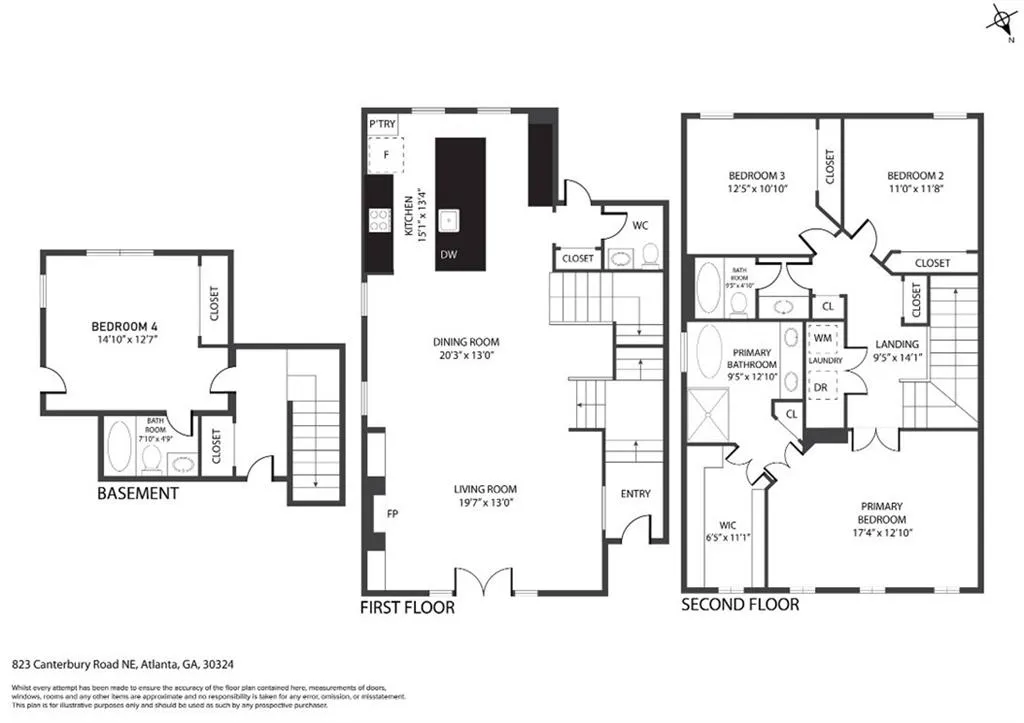 823 Canterbury Overlook, Atlanta, Georgia 30324, 4 Bedrooms Bedrooms, ,3 BathroomsBathrooms,Residential,For Sale,823 Canterbury Overlook,7558126