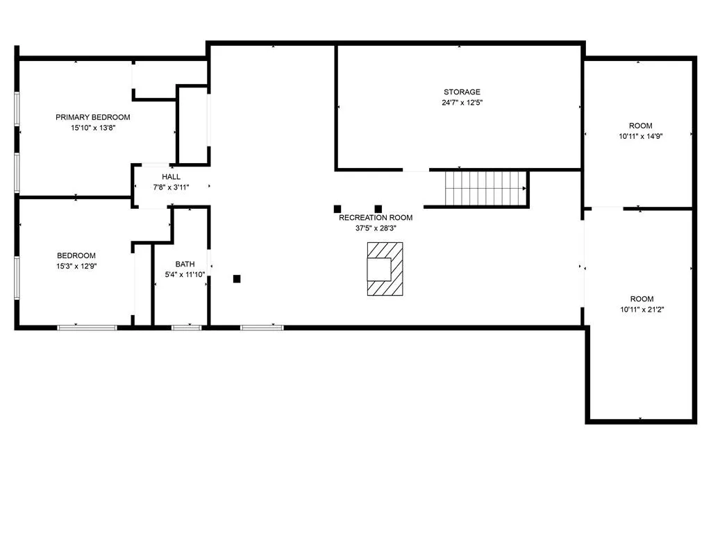 Terrace Level Floor Plan