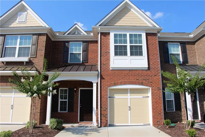 All brick front townhome...