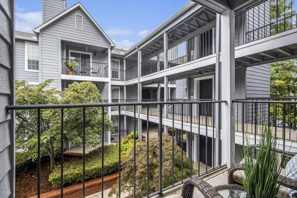 Private Covered Balcony