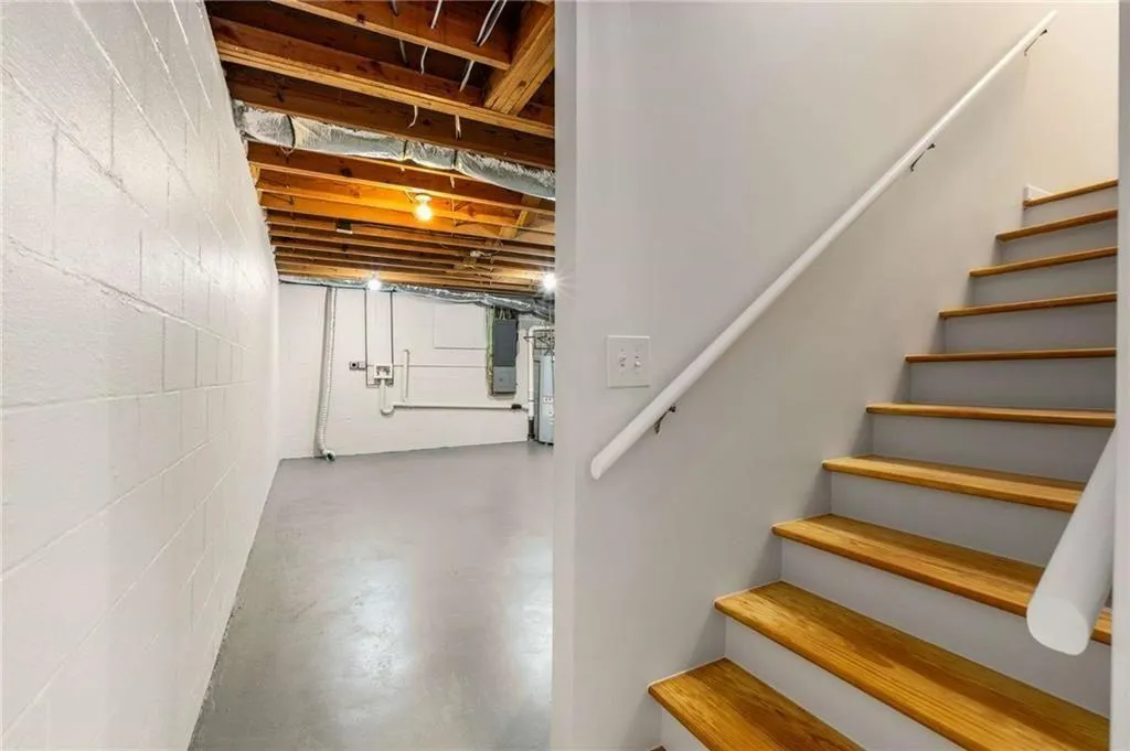 Stairs to Basement.