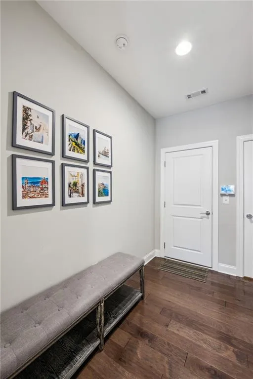 Garage entrance foyer.