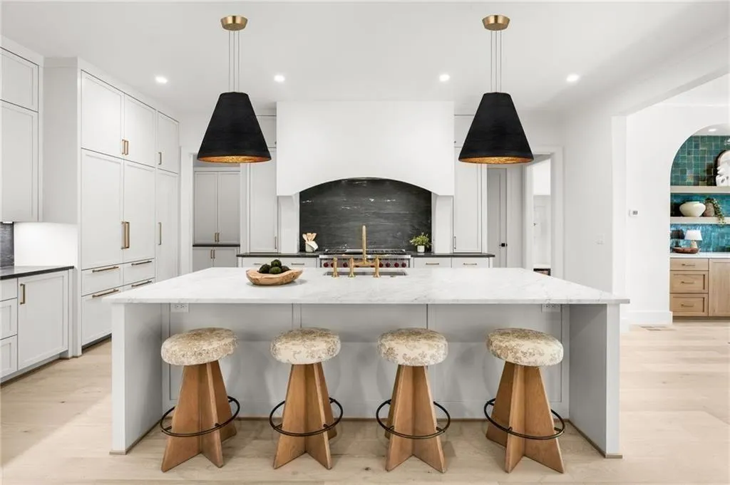 Alternate Island Pendants Installed