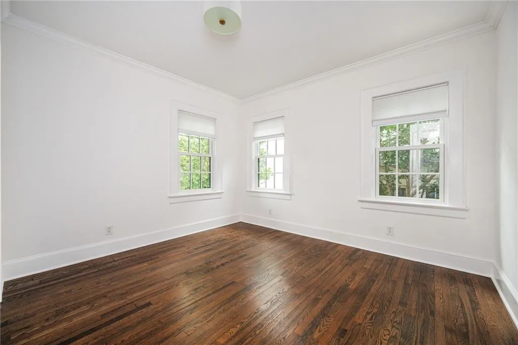First bedroom on main level