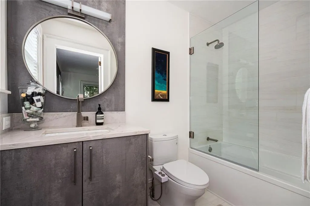 Second bathroom on main level