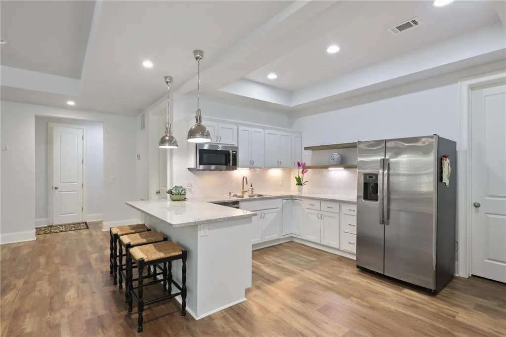 Second kitchen in basement