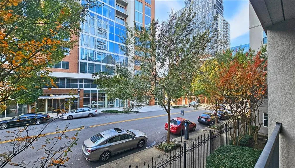 View of street featuring curbs and sidewalks