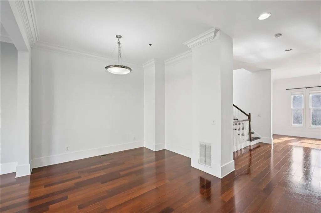 Hardwoods throughout main level.