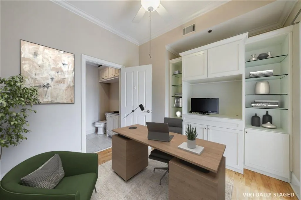 2nd bedroom being used as an office