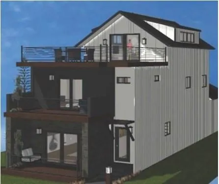 Approved construction plan