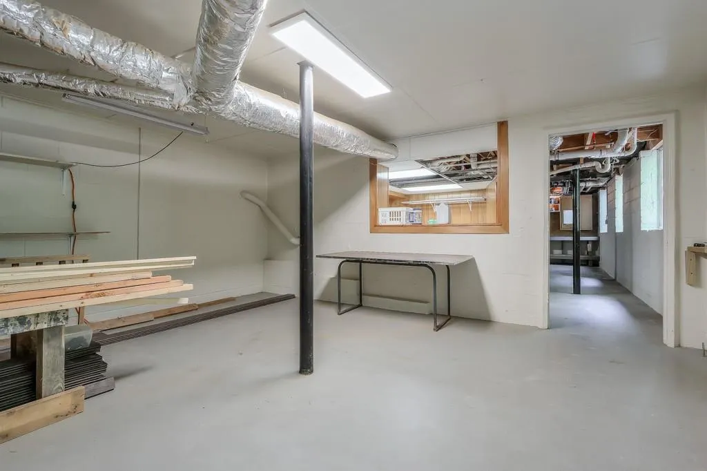 View of basement