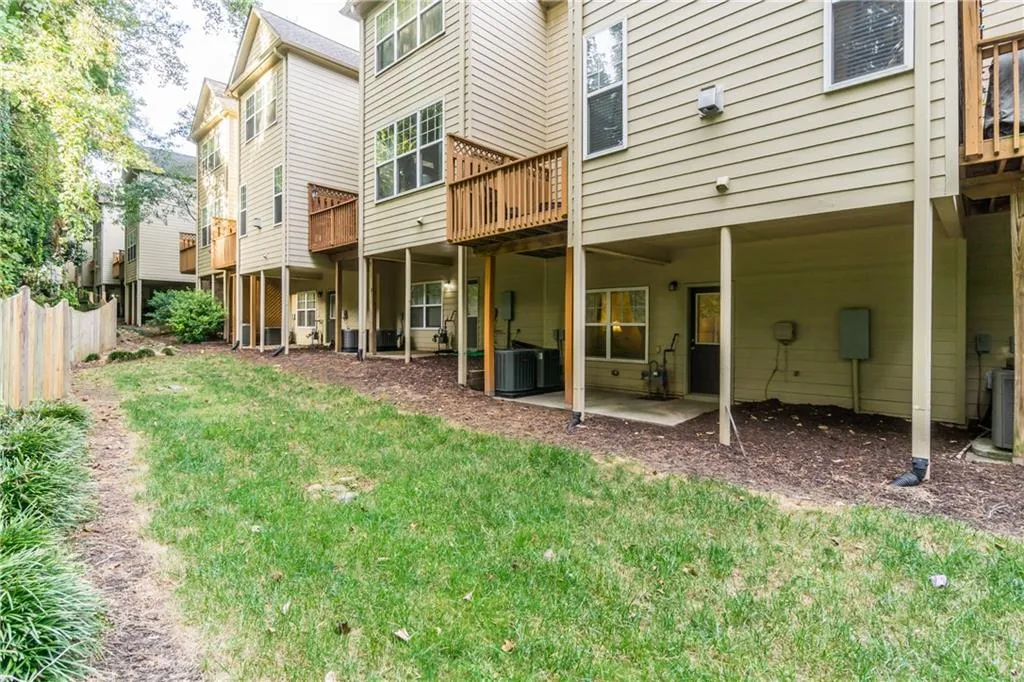 Back of property featuring a patio area