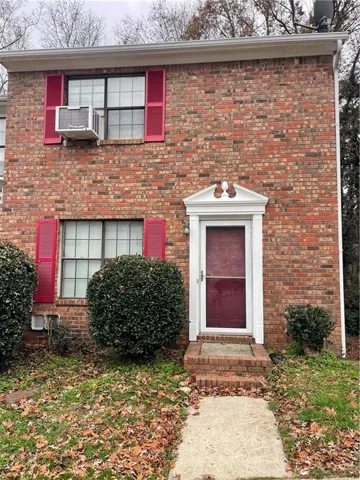 Front of Townhome