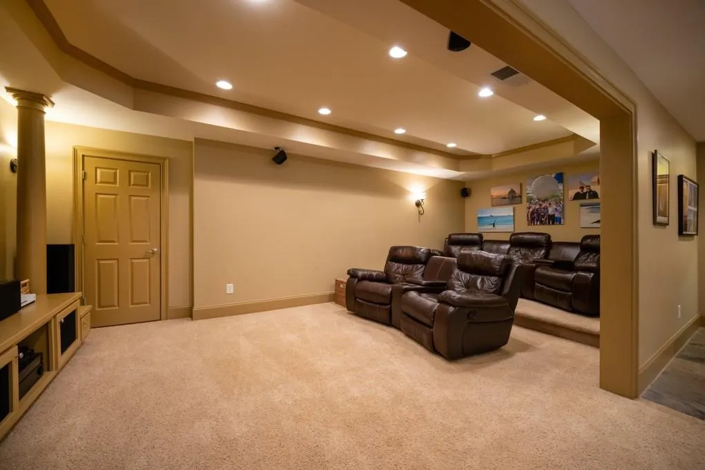 Home theater room