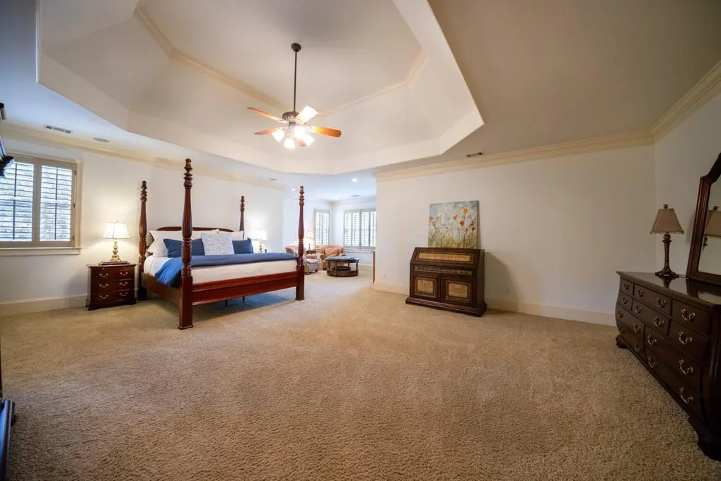 Enormous primary bedroom