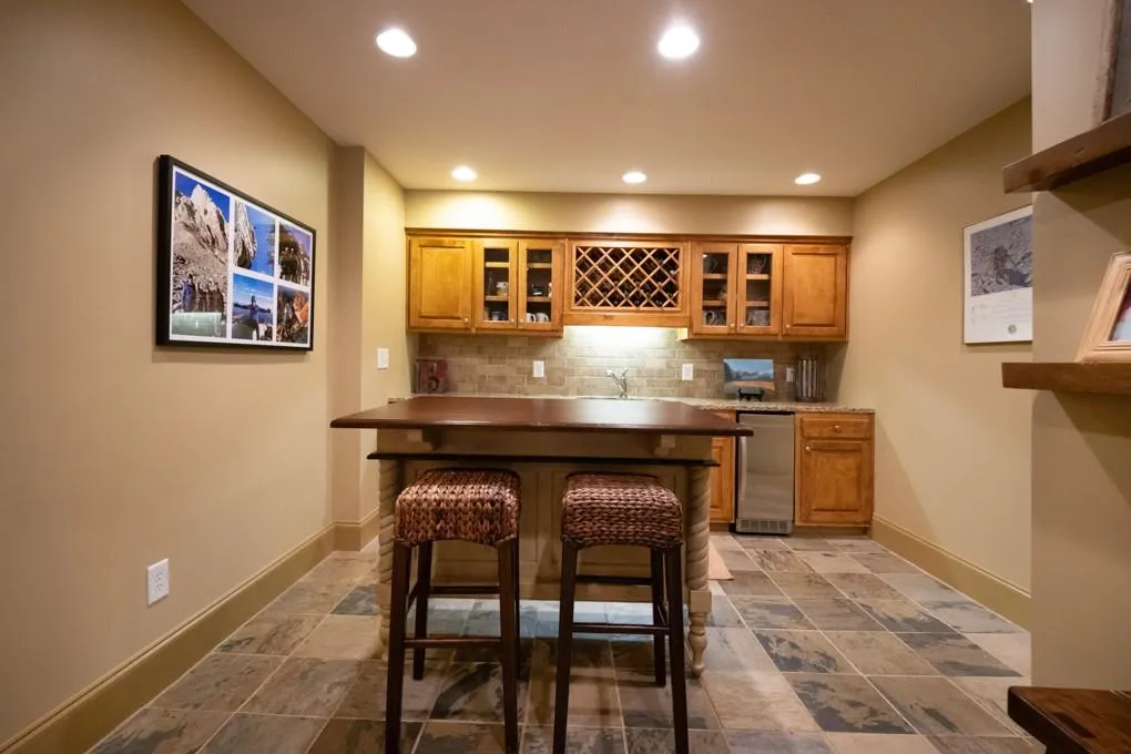Terrace level kitchen