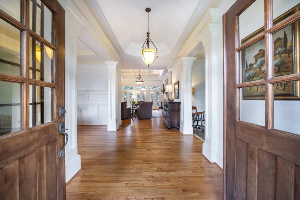 Double front doors