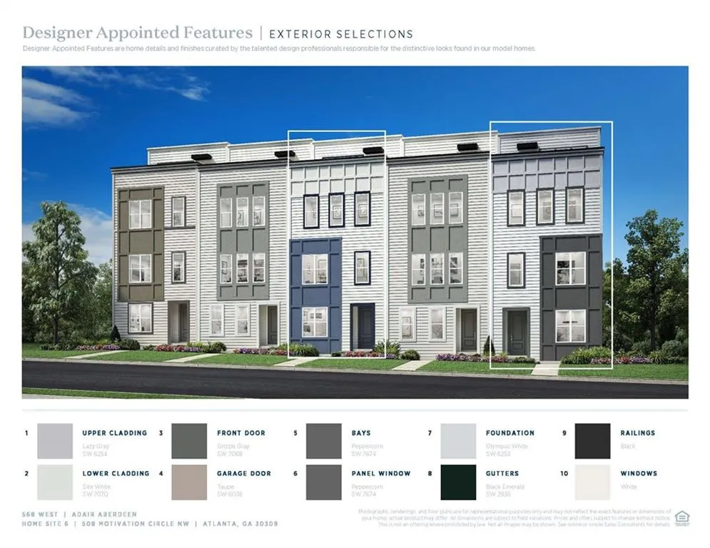 Thoughtful Designer Appointed Collections by Toll Brothers' Design Experts