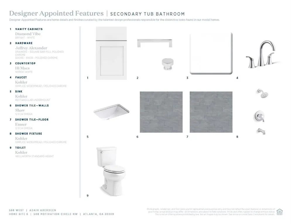 Thoughtful Designer Appointed Collections by Toll Brothers' Design Experts