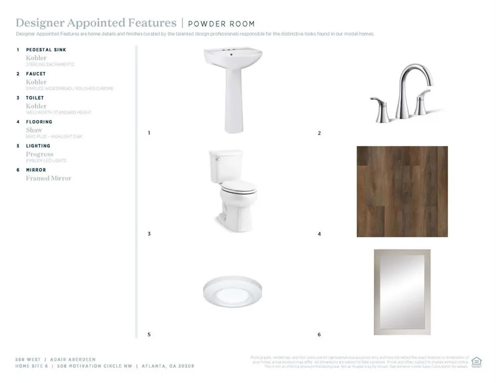 Thoughtful Designer Appointed Collections by Toll Brothers' Design Experts