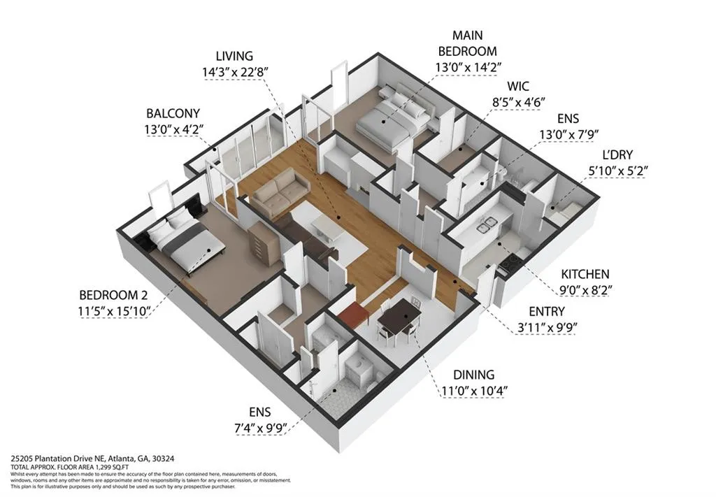 25205 Plantation Drive Ne Unit 205, Atlanta, Georgia 30324, 2 Bedrooms Bedrooms, ,2 BathroomsBathrooms,Residential,For Sale,25205 Plantation Drive Ne Unit 205,7680498