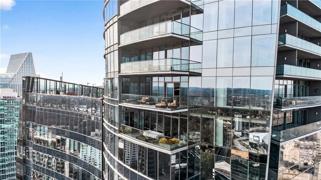 View of apartment building / complex with a view of city