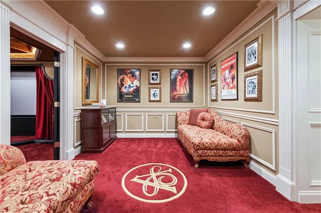 Popcorn Machine Included + Hidden Room for Electronics