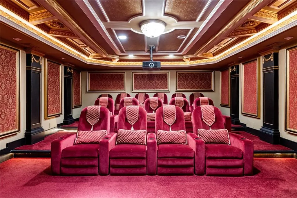 One-of-a-Kind Theater with Custom Seating for 15